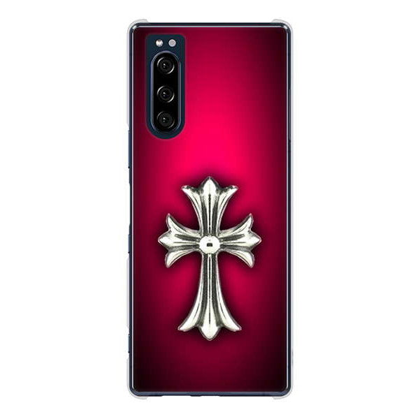 Xperia 5 SO-01M docomo 高画質仕上げ 背面印刷 ハードケース クロス