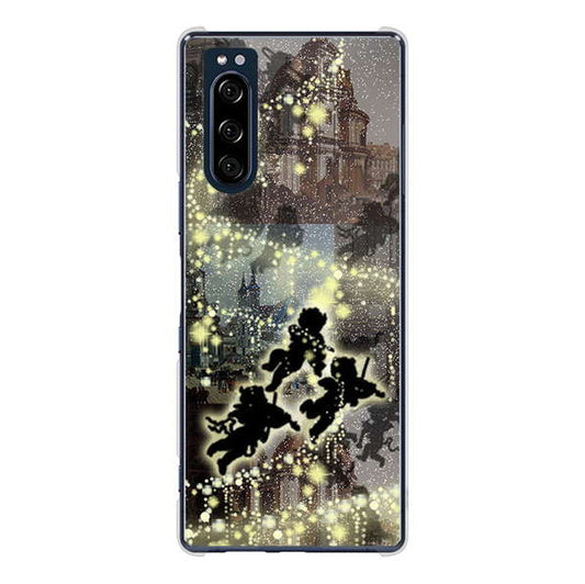 Xperia 5 SO-01M docomo 高画質仕上げ 背面印刷 ハードケース 【253 天使の音楽隊】