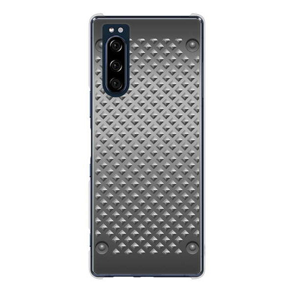 Xperia 5 SO-01M docomo 高画質仕上げ 背面印刷 ハードケース 【570 スタックボード】