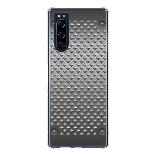 Xperia 5 SO-01M docomo 高画質仕上げ 背面印刷 ハードケース 【570 スタックボード】