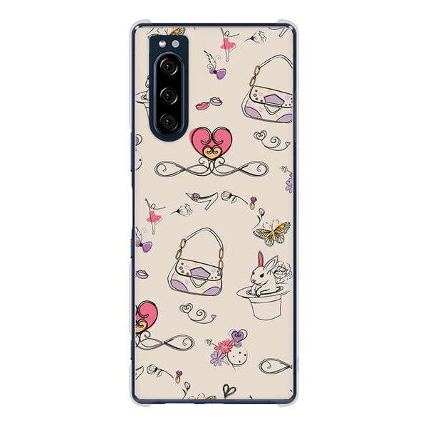 Xperia 5 SO-01M docomo 高画質仕上げ 背面印刷 ハードケース マルチスタイル