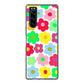 Xperia 5 SO-01M docomo 高画質仕上げ 背面印刷 ハードケース ルーズフラワー