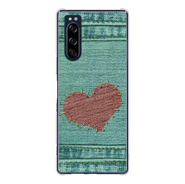 Xperia 5 SO-01M docomo 高画質仕上げ 背面印刷 ハードケース ビッグハート