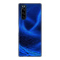 Xperia 5 SO-01M docomo 高画質仕上げ 背面印刷 ハードケース 【1302 ワープブルー】
