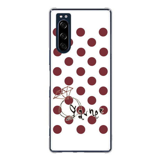 Xperia 5 SO-01M docomo 高画質仕上げ 背面印刷 ハードケース 大野詠舟 誕生石