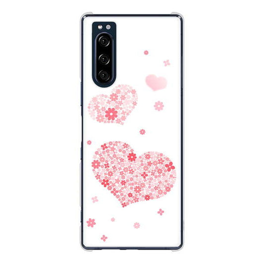 Xperia 5 SO-01M docomo 高画質仕上げ 背面印刷 ハードケース ビッグハート