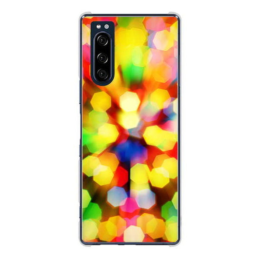 Xperia 5 SO-01M docomo 高画質仕上げ 背面印刷 ハードケース 【VA874 未来へのワープ】