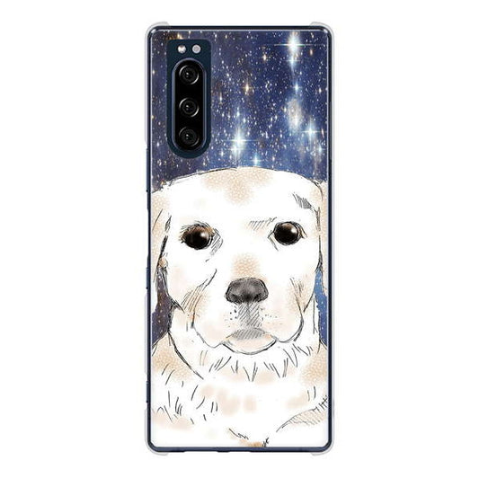 Xperia 5 SO-01M docomo 高画質仕上げ 背面印刷 ハードケース ラブラドールレトリバー