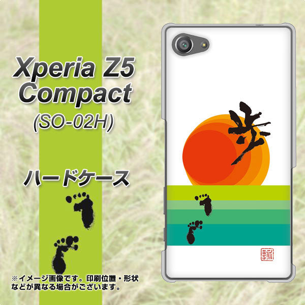 docomo エクスペリアZ5コンパクト SO-02H 高画質仕上げ 背面印刷 ハードケース【OE809 歩ム】