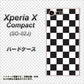 docomo エクスペリアXコンパクト SO-02J 高画質仕上げ 背面印刷 ハードケース【151 フラッグチェック】