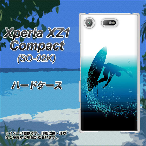 docomo エクスペリアXZ1 コンパクトSO-02K 高画質仕上げ 背面印刷 ハードケース【416 カットバック】