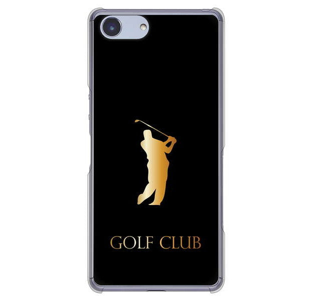 Xperia Ace SO-02L docomo 高画質仕上げ 背面印刷 ハードケース 【610 GOLFCLUB】