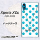 docomo エクスペリア XZs SO-03J 高画質仕上げ 背面印刷 ハードケース【OE821 12月ターコイズ】