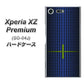 docomo エクスペリア XZ プレミアム SO-04J 高画質仕上げ 背面印刷 ハードケース【IB907  グラデーションドット】