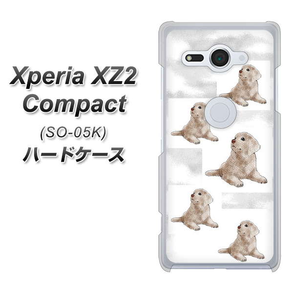 docomo エクスペリア XZ2 コンパクト SO-05K 高画質仕上げ 背面印刷 ハードケース【YD823 ラブラドールレトリバー04】