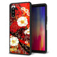 docomo エクスペリア10 II SO-41A 強化ガラス＆TPUスマホケース ガラプリ【MA960 和柄 花 B】