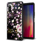 docomo エクスペリア10 II SO-41A 強化ガラス＆TPUスマホケース ガラプリ【MA961 和柄 花 C】