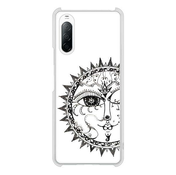 Xperia 10 II SO-41A docomo 高画質仕上げ 背面印刷 ハードケース 【207 太陽神】