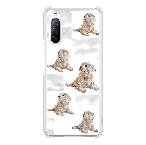 Xperia 10 II SO-41A docomo 高画質仕上げ 背面印刷 ハードケース ラブラドールレトリバー