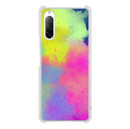 Xperia 10 II SO-41A docomo 高画質仕上げ 背面印刷 ハードケース パステルアート