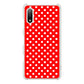 Xperia Ace II SO-41B docomo 高画質仕上げ 背面印刷 ハードケース シンプル柄（水玉）