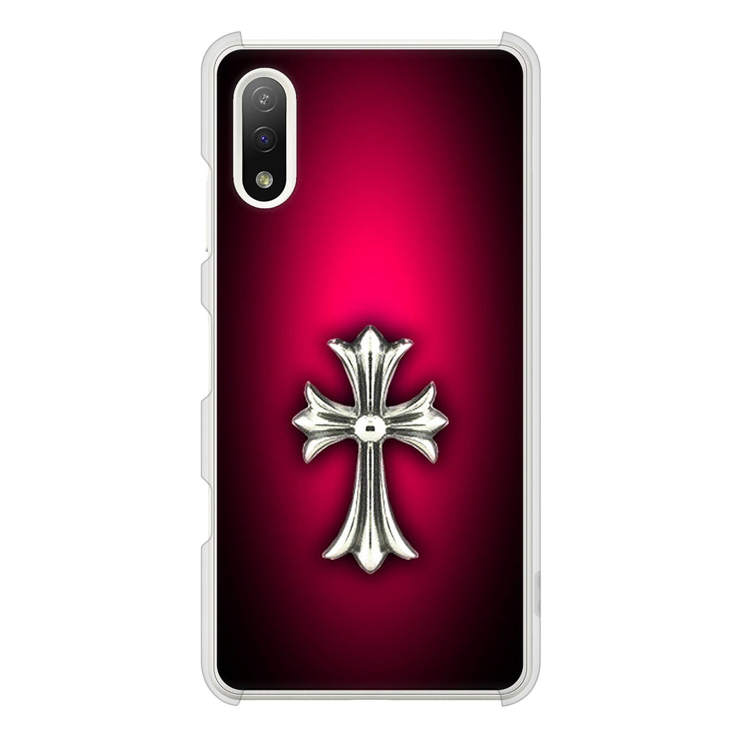 Xperia Ace II SO-41B docomo 高画質仕上げ 背面印刷 ハードケース クロス
