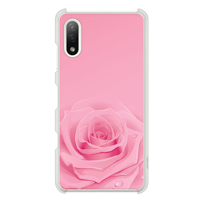 Xperia Ace II SO-41B docomo 高画質仕上げ 背面印刷 ハードケース バラ