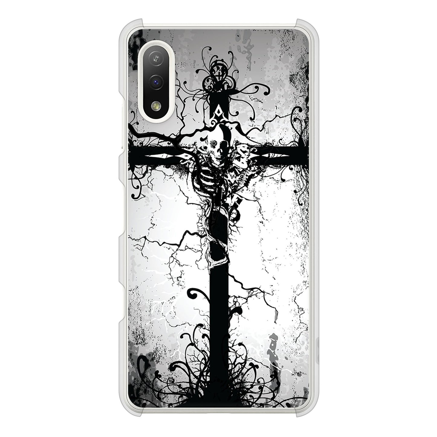 Xperia Ace II SO-41B docomo 高画質仕上げ 背面印刷 ハードケース 【432 張付の骸】