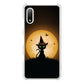 Xperia Ace II SO-41B docomo 高画質仕上げ 背面印刷 ハードケース 夜とネコ
