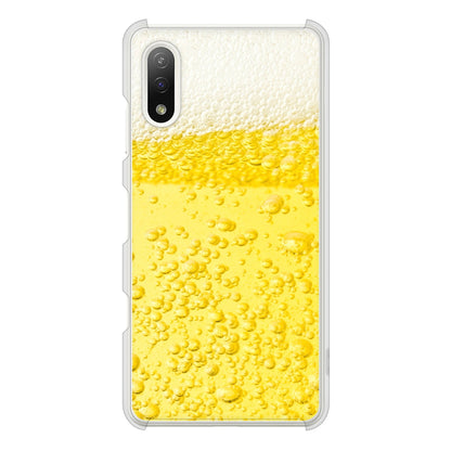 Xperia Ace II SO-41B docomo 高画質仕上げ 背面印刷 ハードケース 生ビール
