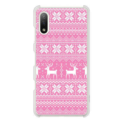 Xperia Ace II SO-41B docomo 高画質仕上げ 背面印刷 ハードケース クリスマス