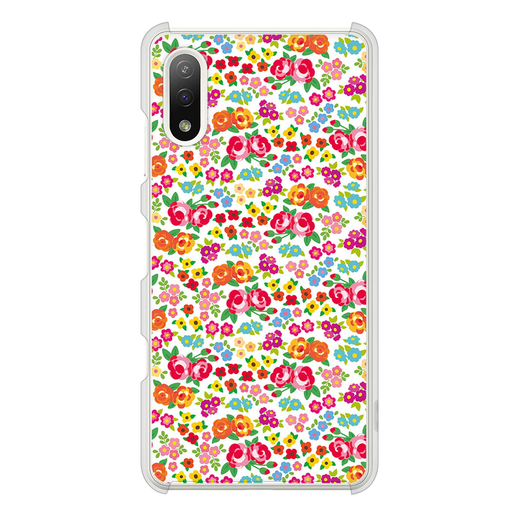 Xperia Ace II SO-41B docomo 高画質仕上げ 背面印刷 ハードケース リバティプリント