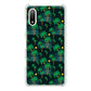 Xperia Ace II SO-41B docomo 高画質仕上げ 背面印刷 ハードケース 【1315 月夜とヤシ】