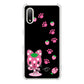 Xperia Ace II SO-41B docomo 高画質仕上げ 背面印刷 ハードケース むかいあぐる イチゴ猫のにゃんベリー