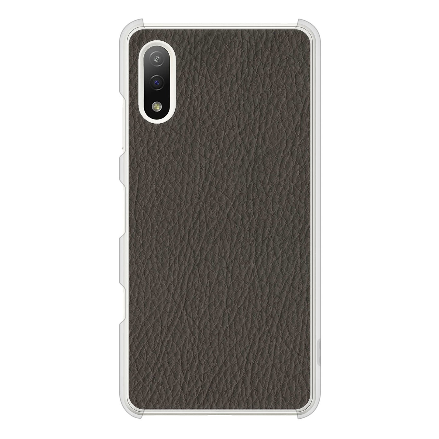 Xperia Ace II SO-41B docomo 高画質仕上げ 背面印刷 ハードケース レザー風