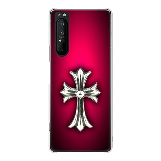 Xperia 1 II SO-51A docomo 高画質仕上げ 背面印刷 ハードケース クロス