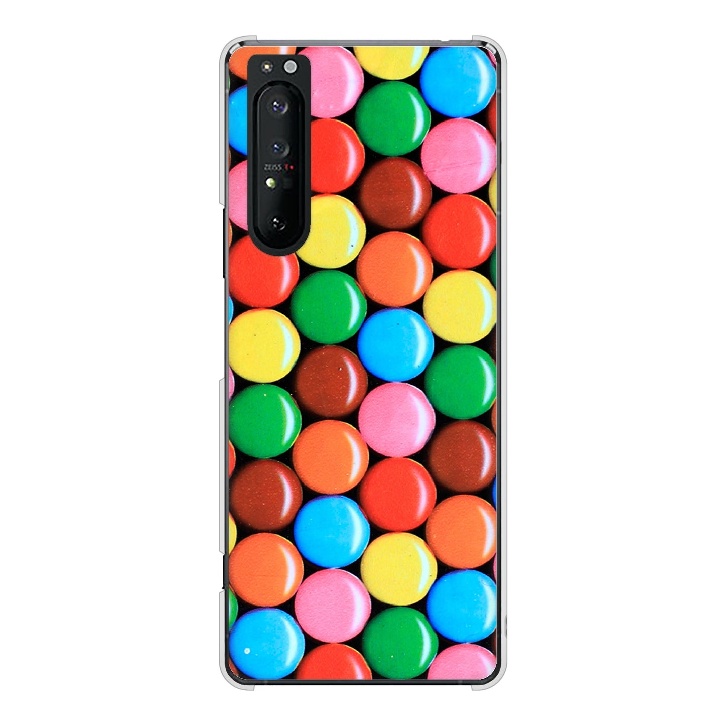 Xperia 1 II SO-51A docomo 高画質仕上げ 背面印刷 ハードケース スイーツ