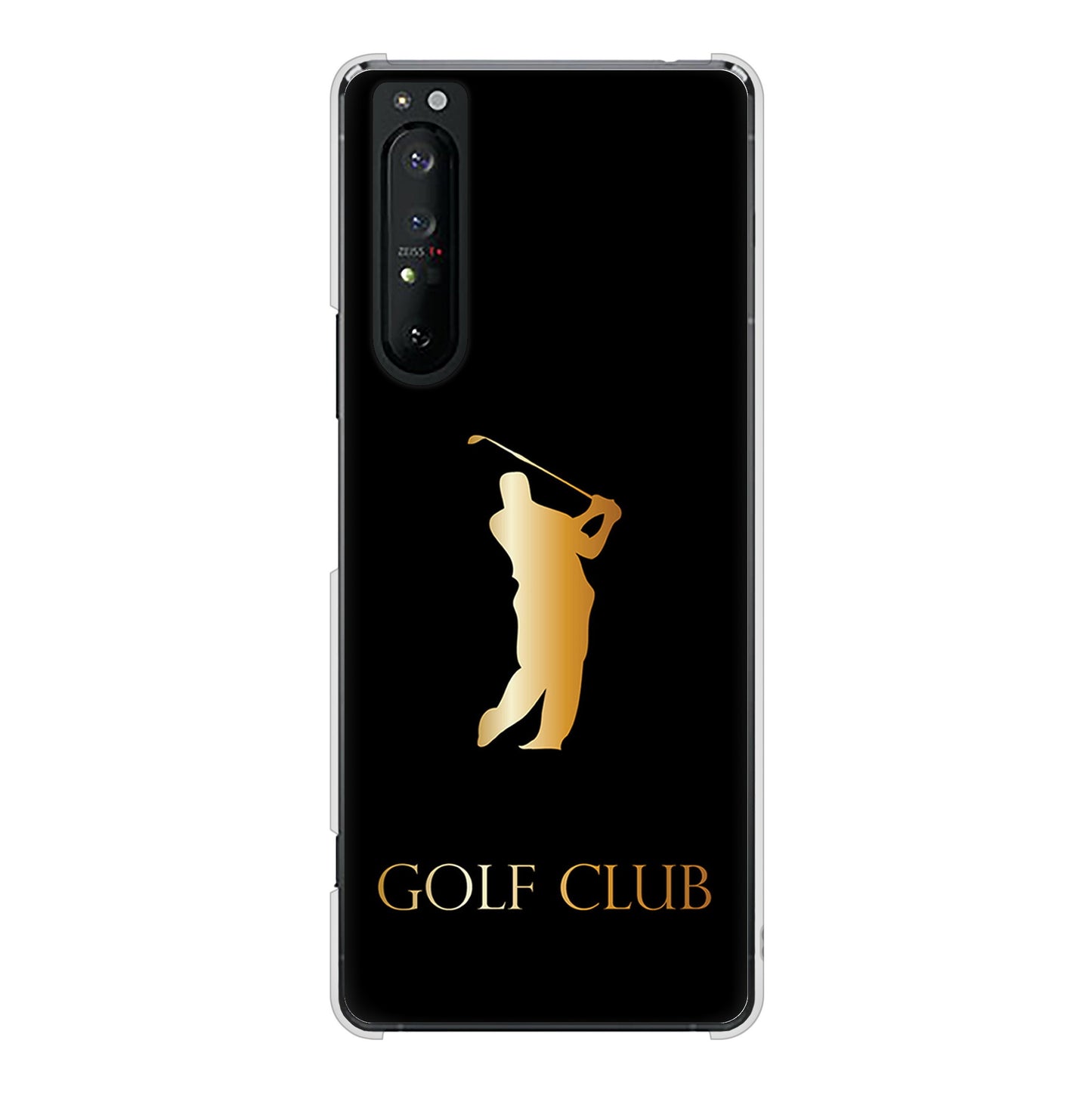 Xperia 1 II SO-51A docomo 高画質仕上げ 背面印刷 ハードケース 【610 GOLFCLUB】