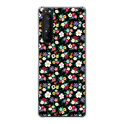 Xperia 1 II SO-51A docomo 高画質仕上げ 背面印刷 ハードケース リバティプリント