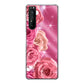 Xperia 1 II SO-51A docomo 高画質仕上げ 背面印刷 ハードケース 【1182 ピンクの薔薇に誘われて】