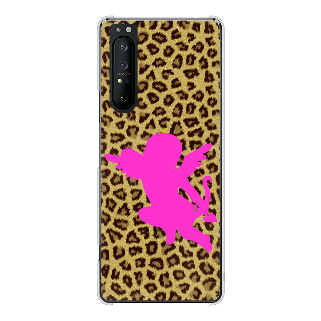 Xperia 1 II SO-51A docomo 高画質仕上げ 背面印刷 ハードケース エンジェル