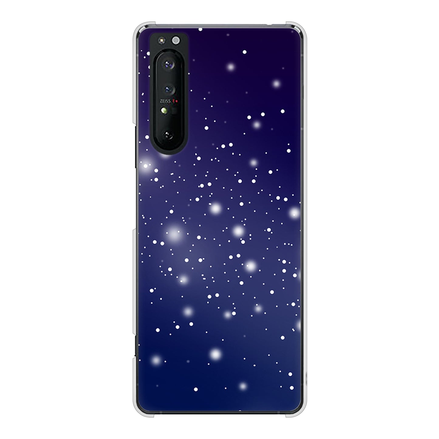 Xperia 1 II SO-51A docomo 高画質仕上げ 背面印刷 ハードケース 【1271 天空の川】