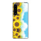 Xperia 1 V SO-51D docomo 高画質仕上げ 背面印刷 ハードケース 【148 ひまわり畑】