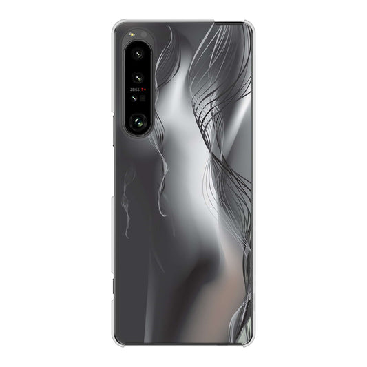 Xperia 1 V SO-51D docomo 高画質仕上げ 背面印刷 ハードケース 【566 ボディウォール】