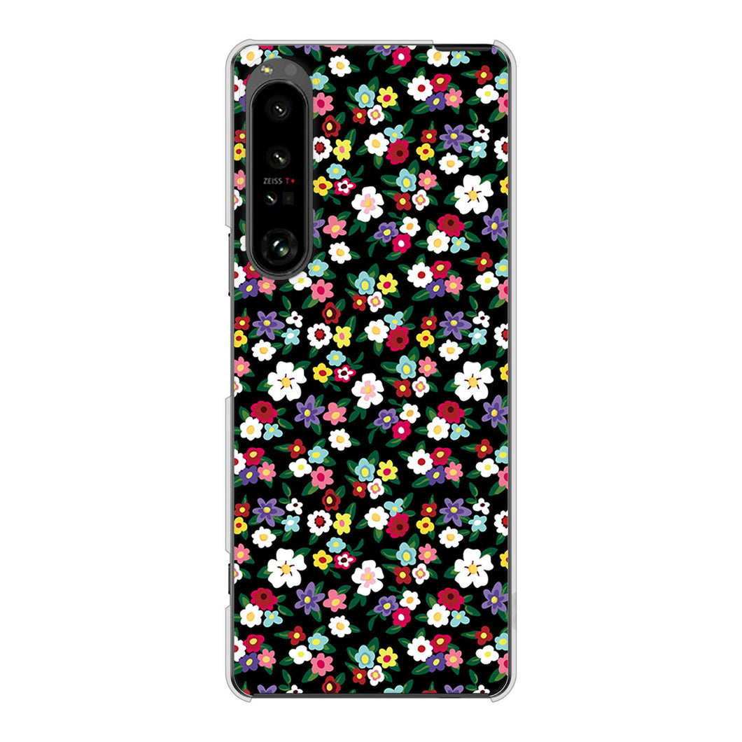 Xperia 1 V SO-51D docomo 高画質仕上げ 背面印刷 ハードケースリバティプリント