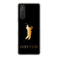 Xperia 5II SO-52A docomo 高画質仕上げ 背面印刷 ハードケース 【610 GOLFCLUB】