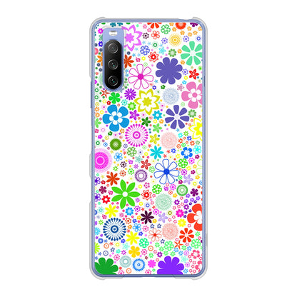 Xperia 10 III SO-52B docomo 高画質仕上げ 背面印刷 ハードケース リバティプリント