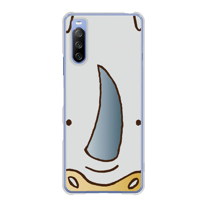Xperia 10 III SO-52B docomo 高画質仕上げ 背面印刷 ハードケース ドアップアニマル