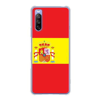 Xperia 10 III SO-52B docomo 高画質仕上げ 背面印刷 ハードケース 国旗