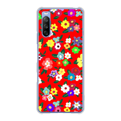 Xperia 10 III SO-52B docomo 高画質仕上げ 背面印刷 ハードケース リバティプリント